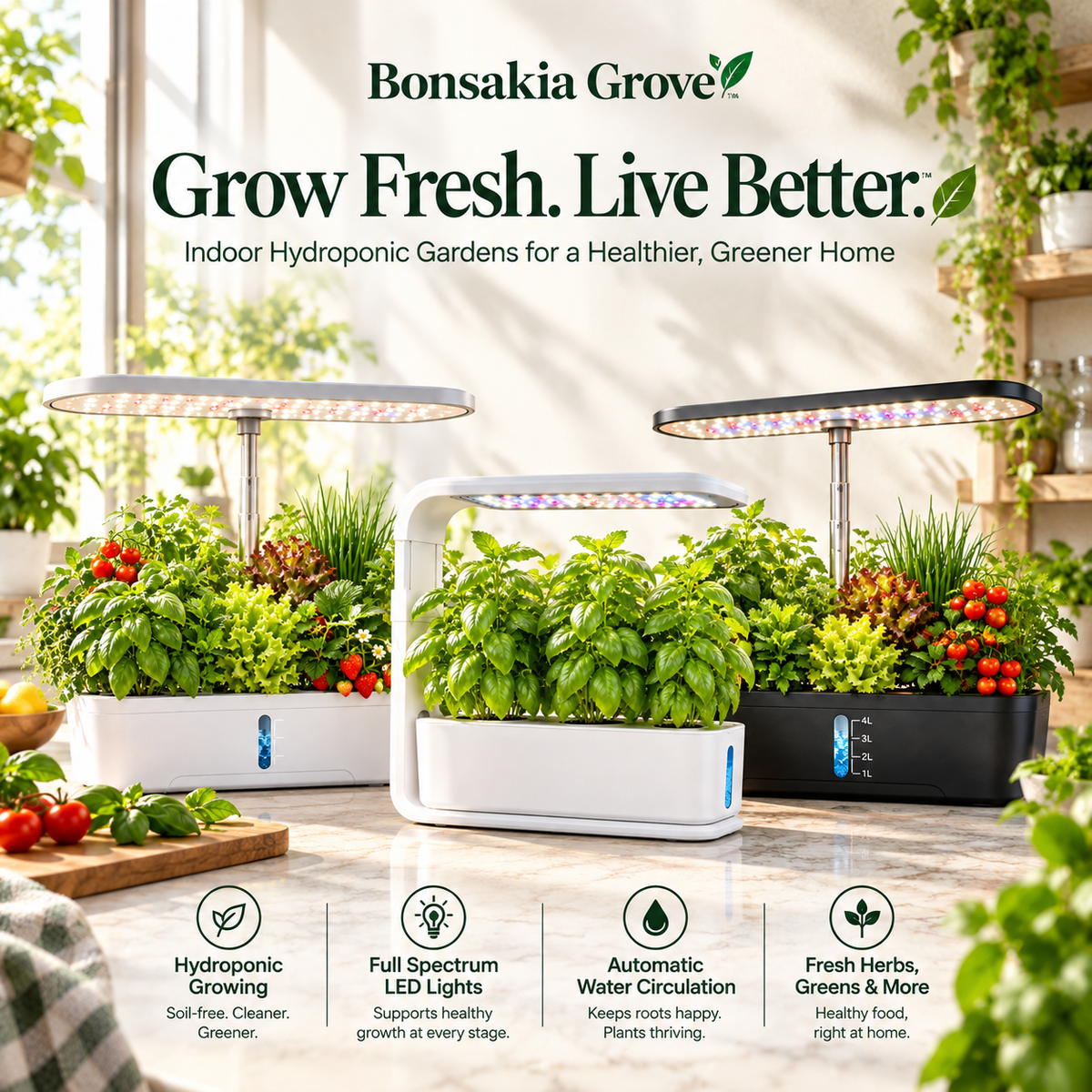 Bonsakia indoor growing system